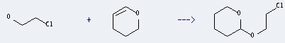2H-Pyran,2-(2-chloroethoxy)tetrahydro- can be prepared by 3,4-dihydro-2H-pyran and 2-chloro-ethanol.